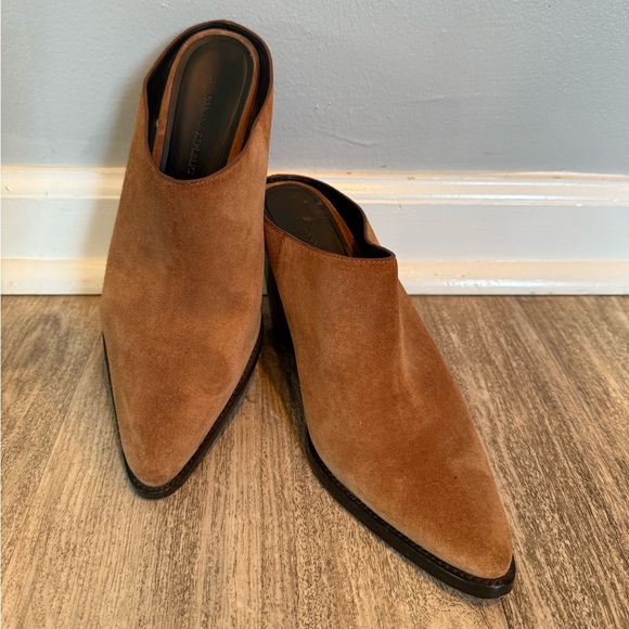 Banana Republic Western Suede Mules/size 8.5 - Picture 3 of 12